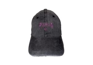 STONEWASHED/PURPLE RAZOR LOGO CAP